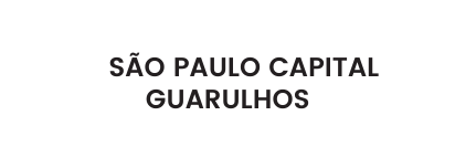 SÃO PAULO CAPITAL GUARULHOS